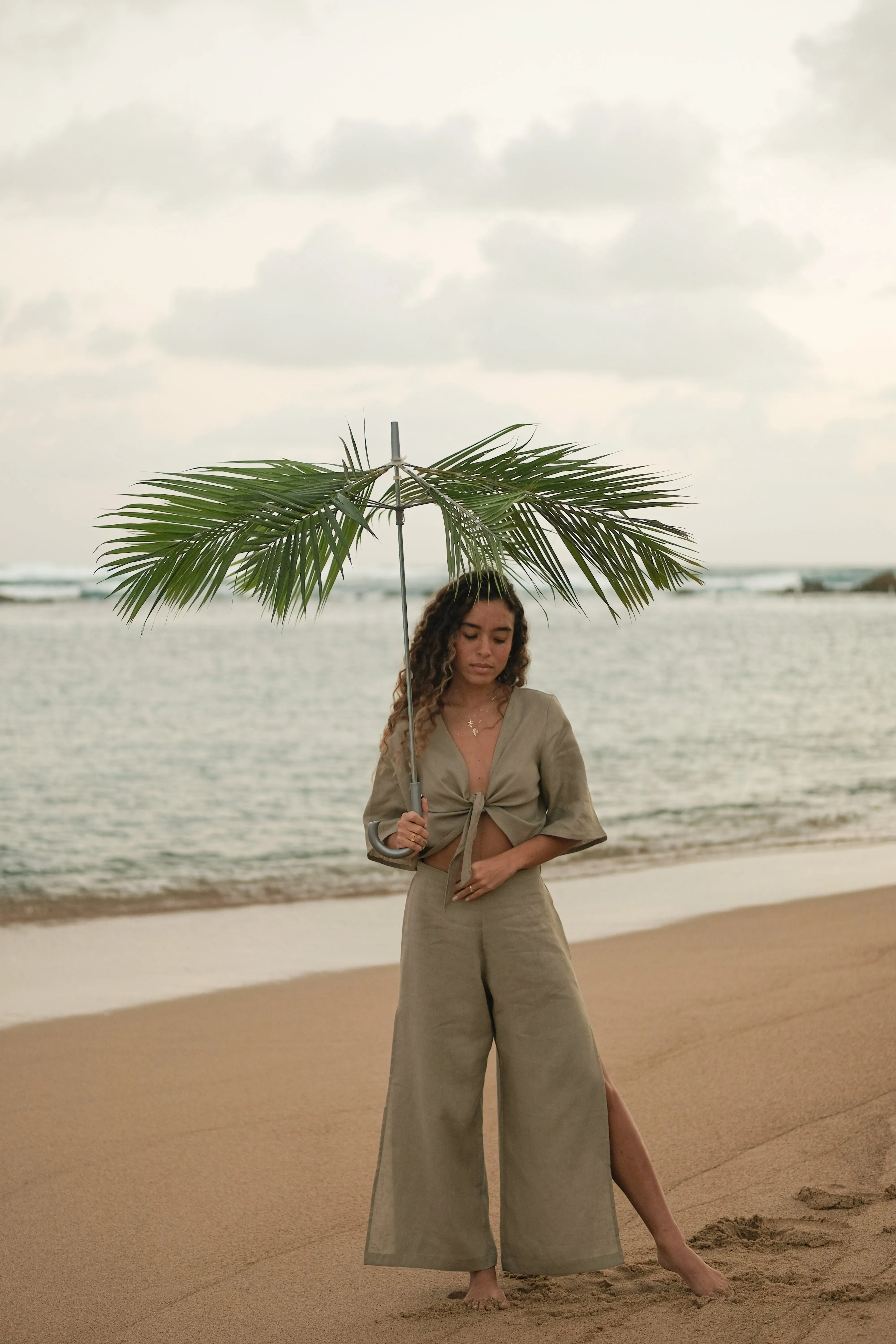 Adela Long Pants Olivo