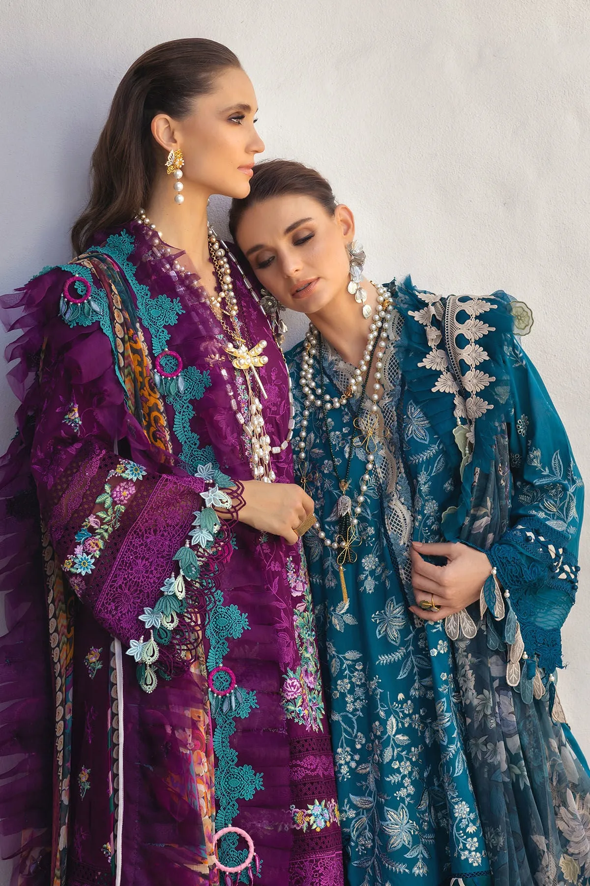 Annus Abrar Neroli Luxury Lawn Collection 2024 – Riba
