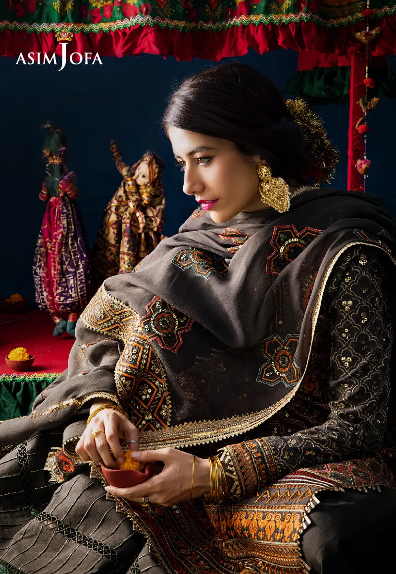 Asim Jofa Luxury Lawn Collection 2023 – AJLR-27