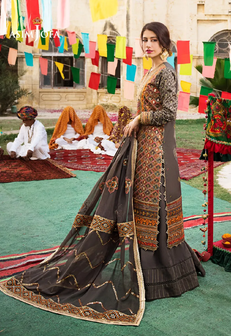 Asim Jofa Luxury Lawn Collection 2023 – AJLR-27