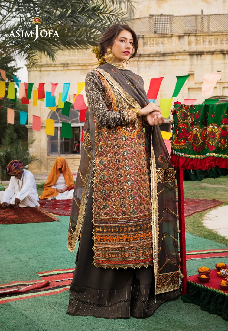 Asim Jofa Luxury Lawn Collection 2023 – AJLR-27