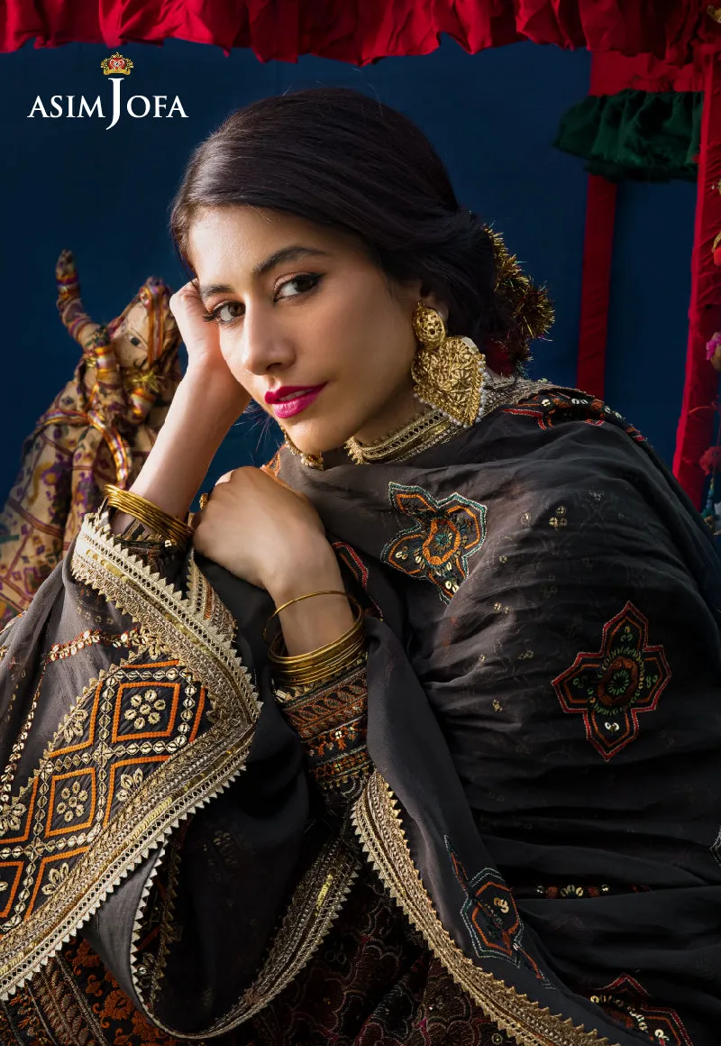Asim Jofa Luxury Lawn Collection 2023 – AJLR-27