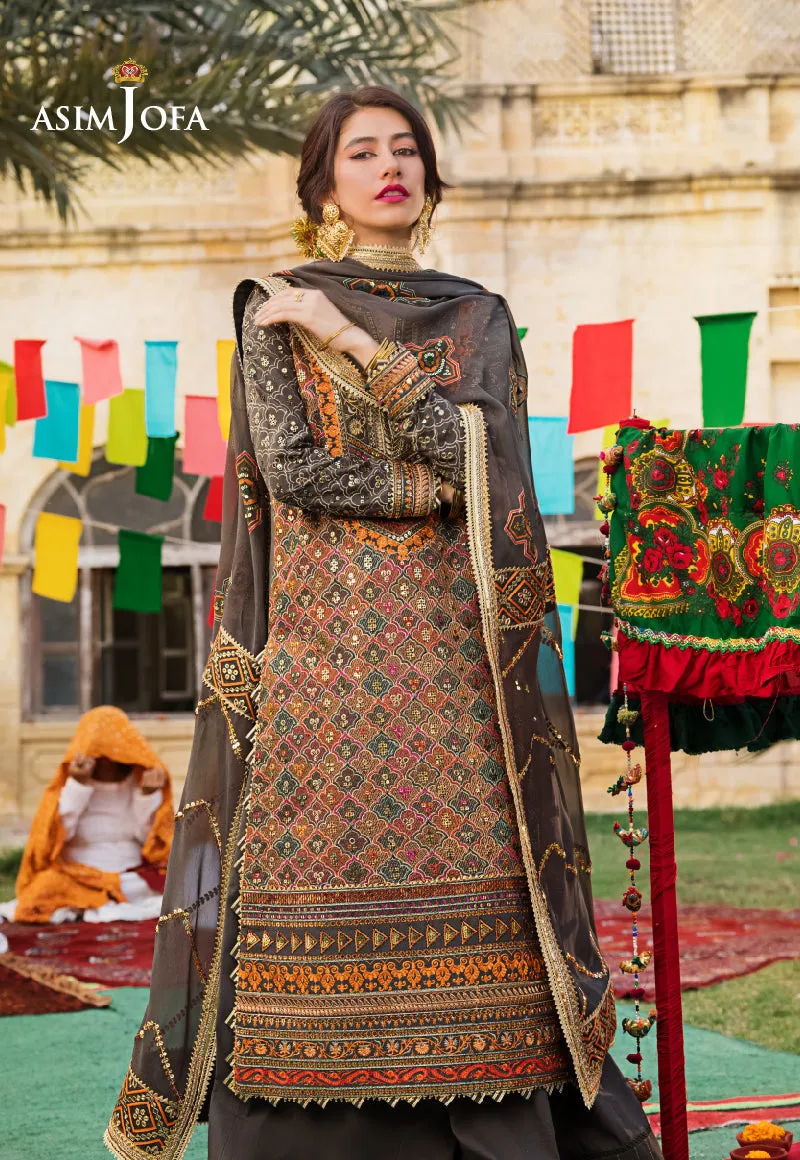 Asim Jofa Luxury Lawn Collection 2023 – AJLR-27