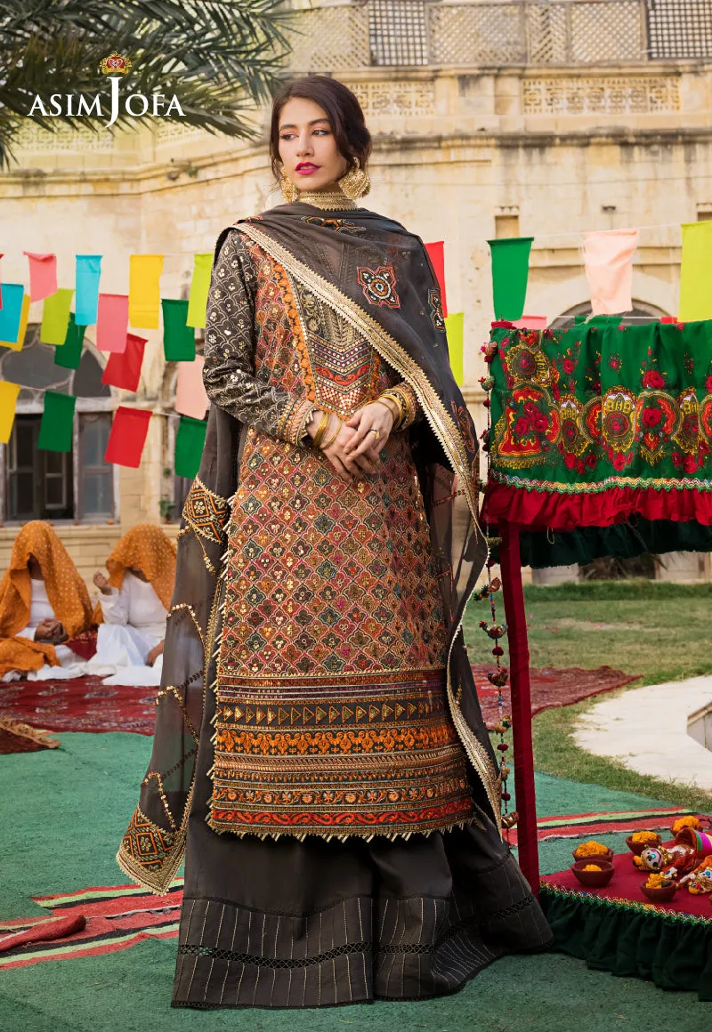 Asim Jofa Luxury Lawn Collection 2023 – AJLR-27