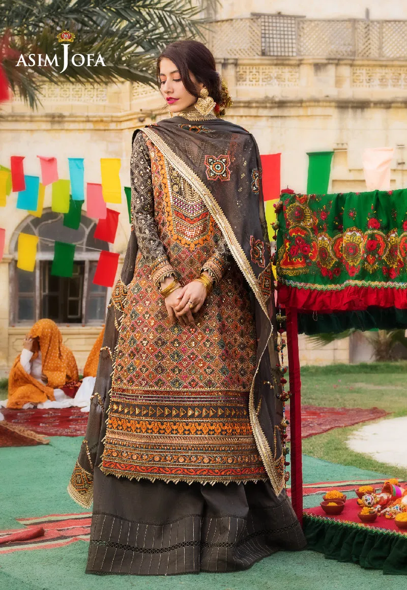 Asim Jofa Luxury Lawn Collection 2023 – AJLR-27