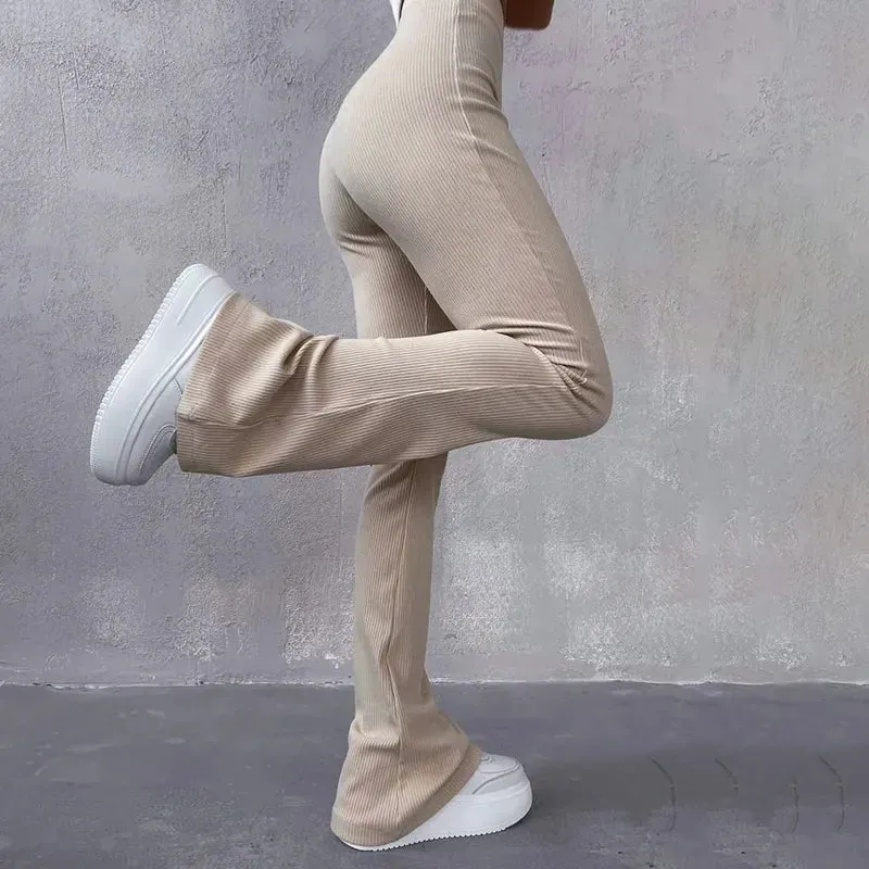 Ava | Stretchy Flared Pants