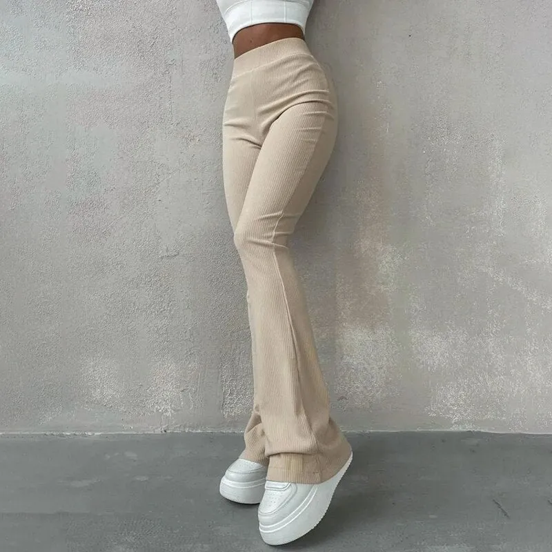 Ava | Stretchy Flared Pants