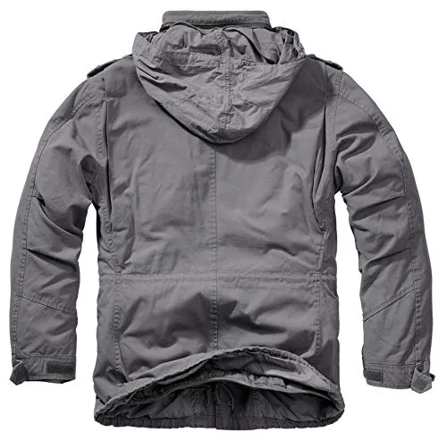 Brandit M65 Giant Parka pour homme Veste d’hiver -  Gris - Small