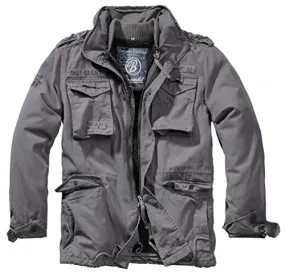 Brandit M65 Giant Parka pour homme Veste d’hiver -  Gris - Small