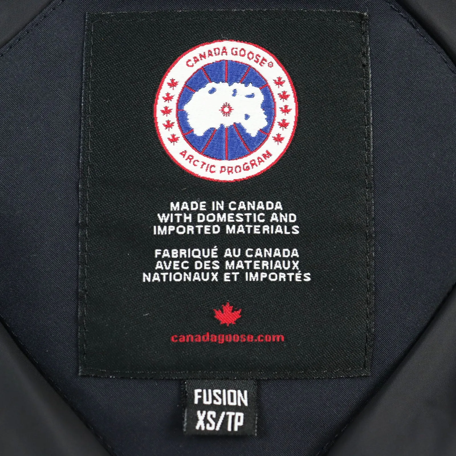 Canada Goose Constable Parka Down Jacket Navy XS