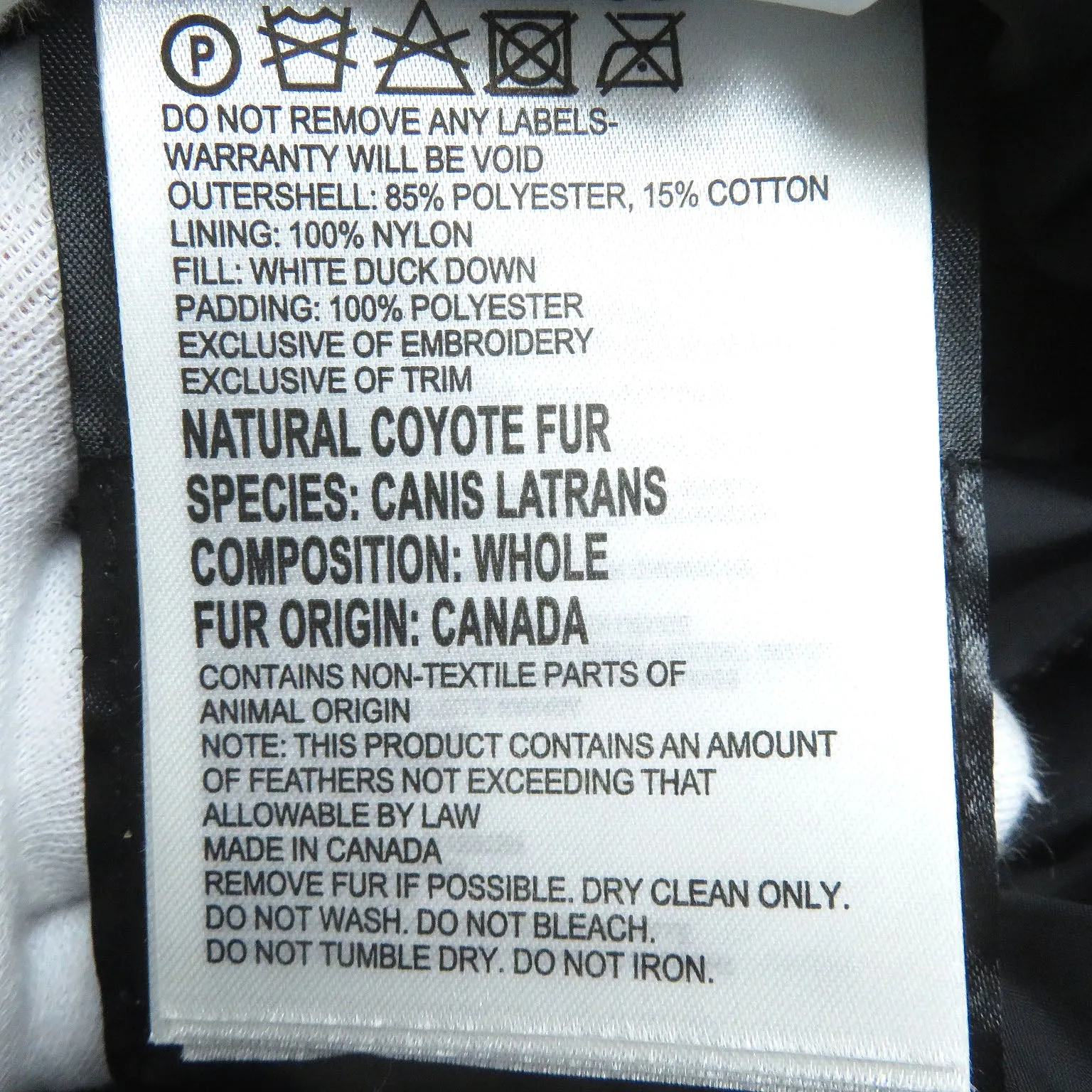 Canada Goose Jasper Parka Down Jacket Navy XS