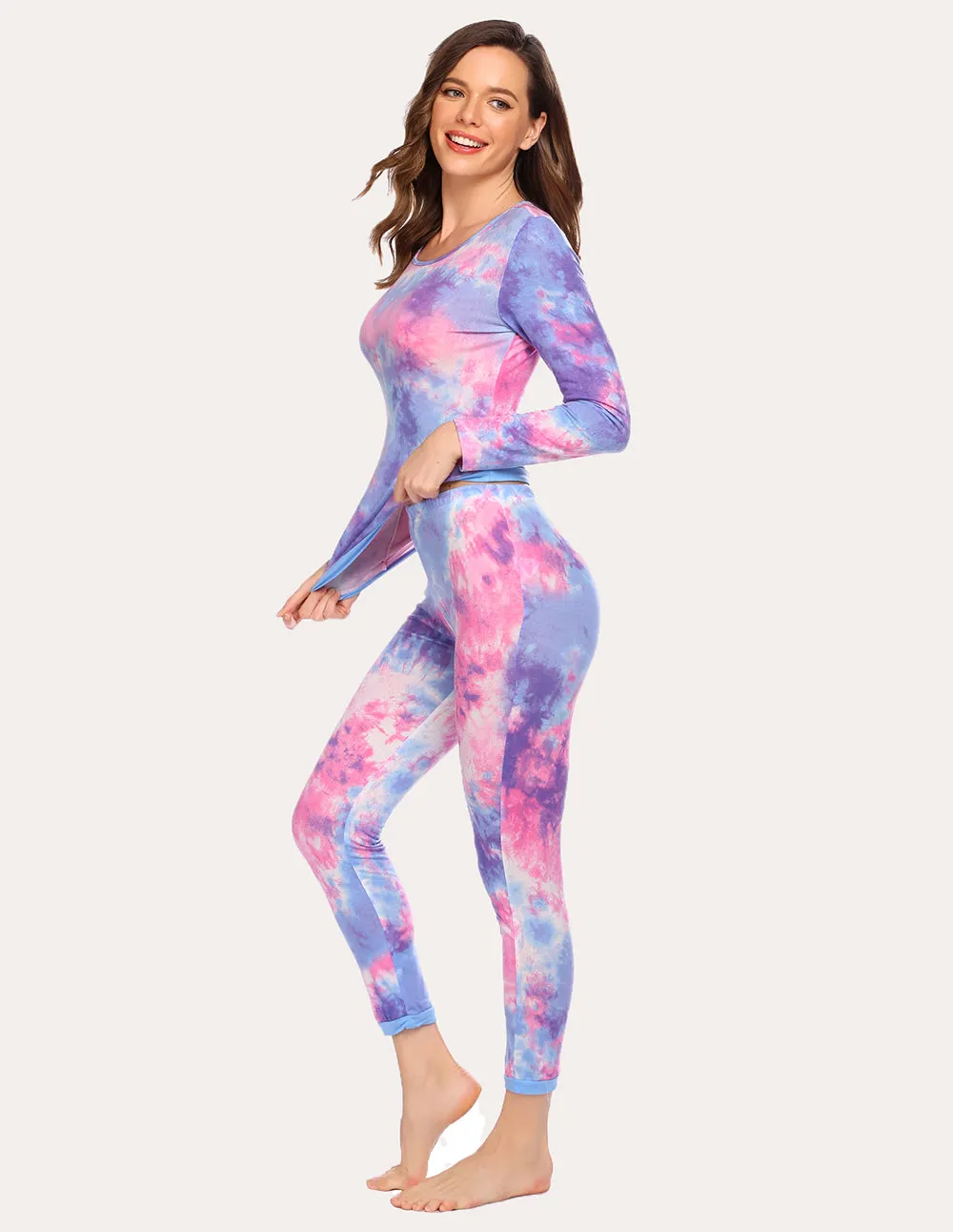 Ekouaer Fleece Lined Winter Thermal Underwear (US Only)