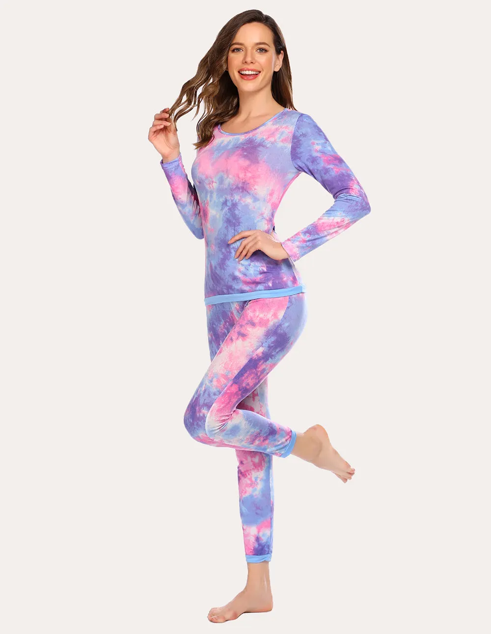 Ekouaer Fleece Lined Winter Thermal Underwear (US Only)