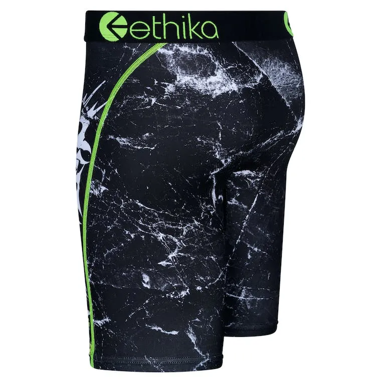 Ethika Men's Unfasten Orange Graphic Boxer Briefs