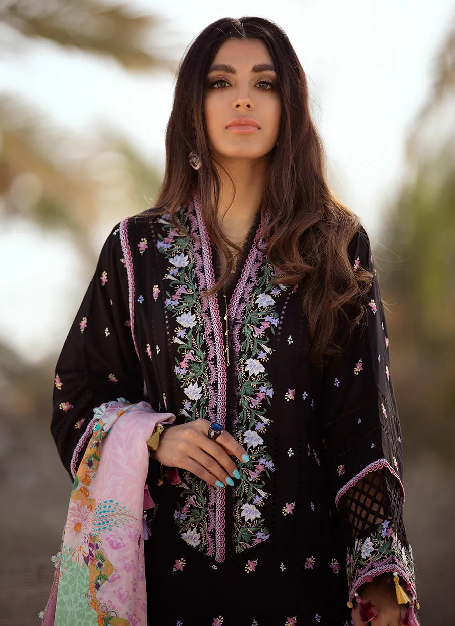 Farah Talib Aziz Luxury Lawn Collection 2022 – Bermuda Black