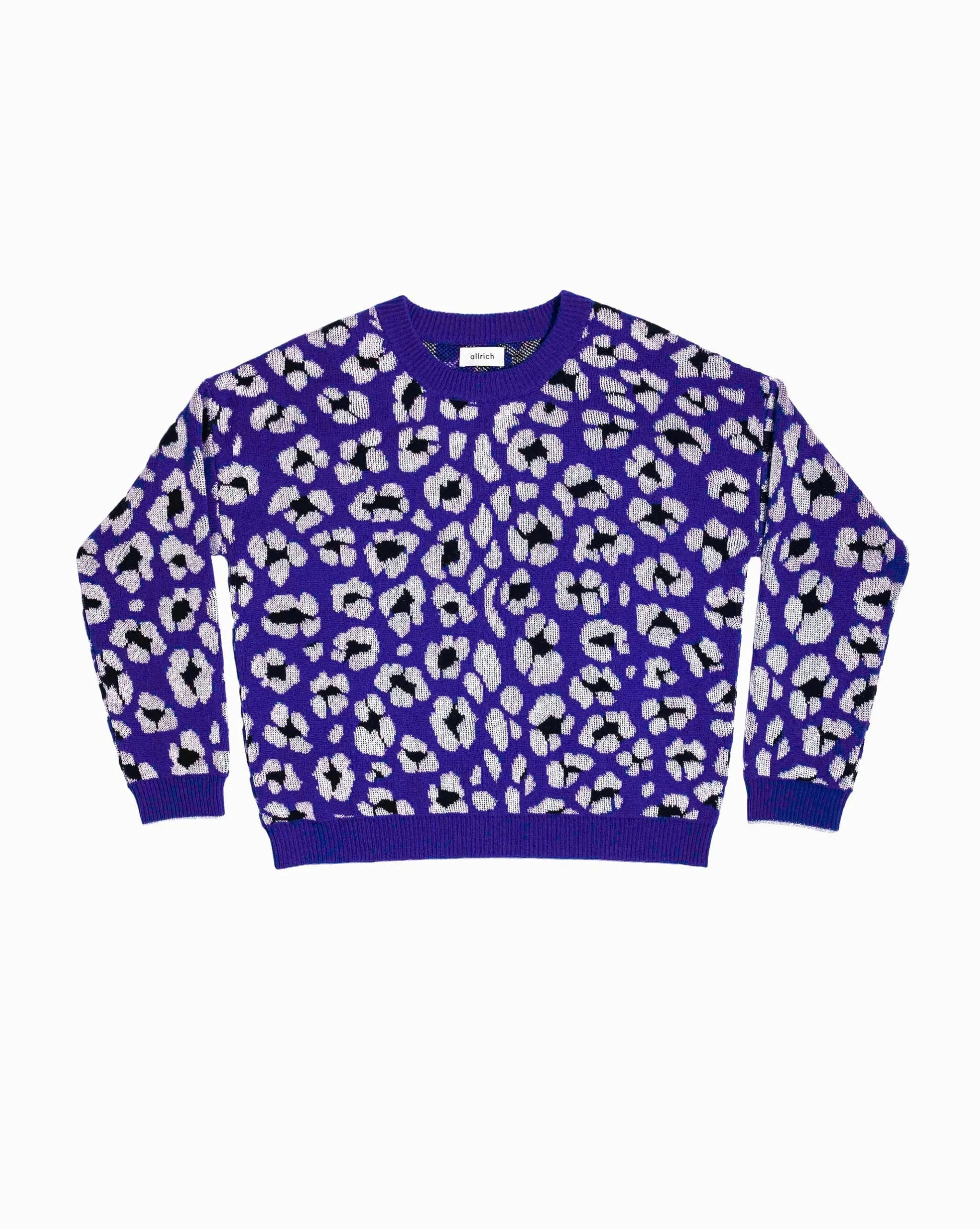 Felice Pull Bleu Roi Argent