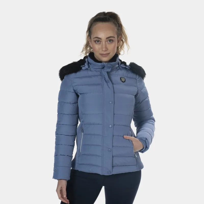 Flags & Cup - Parka femme Sarnia denim