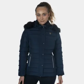Flags & Cup - Parka femme Sarnia marine