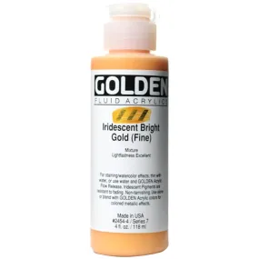 Golden Fluid Acrylic Iridescent Paint 4oz