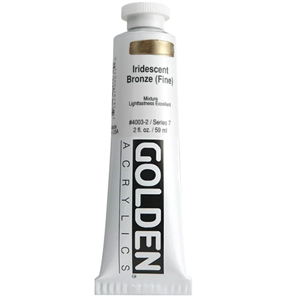 Golden Heavy Body Acrylic Iridescent 2oz