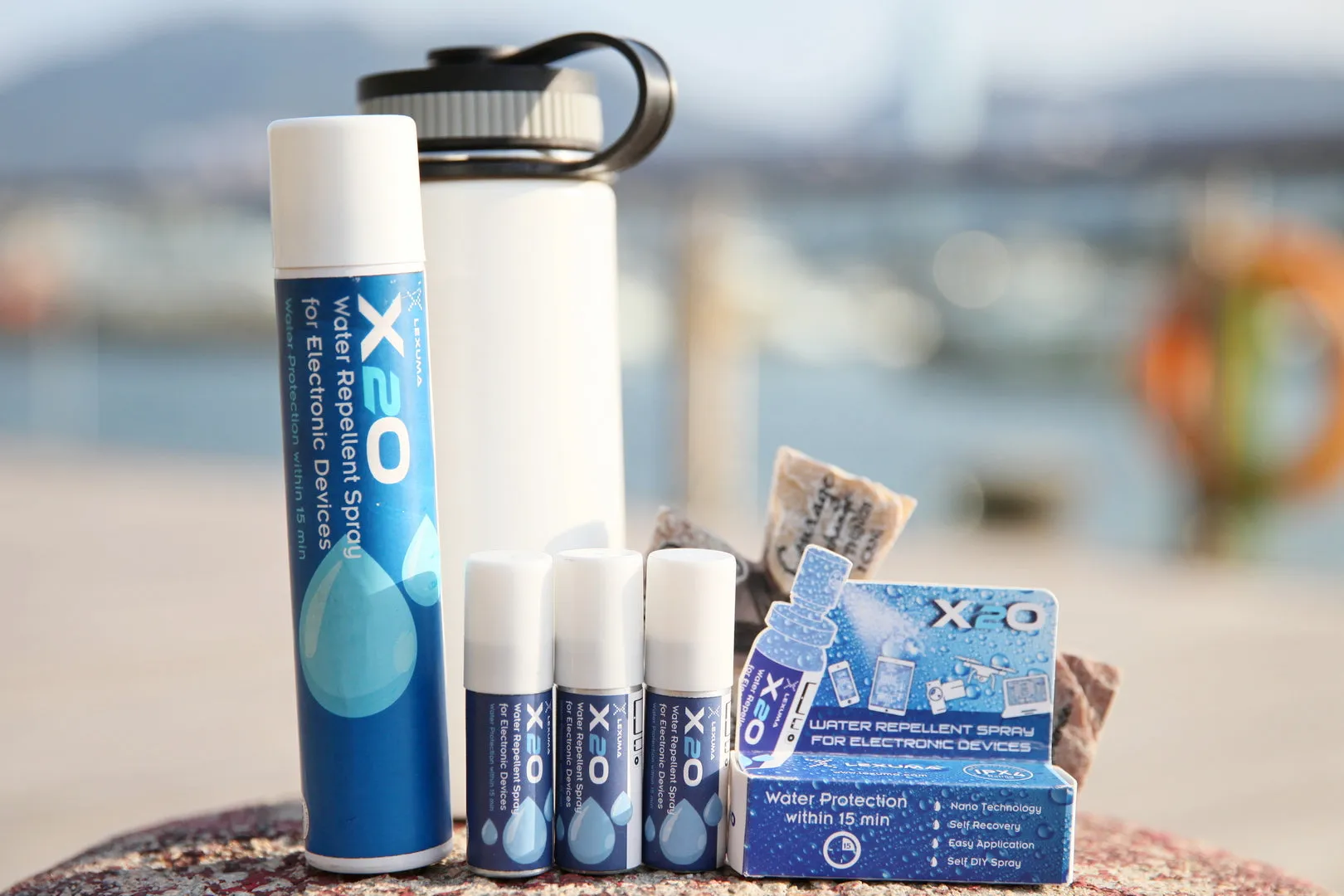 Lexuma X2O (100ml) - Waterproof / Water Repellent Spray For Electronic Devices