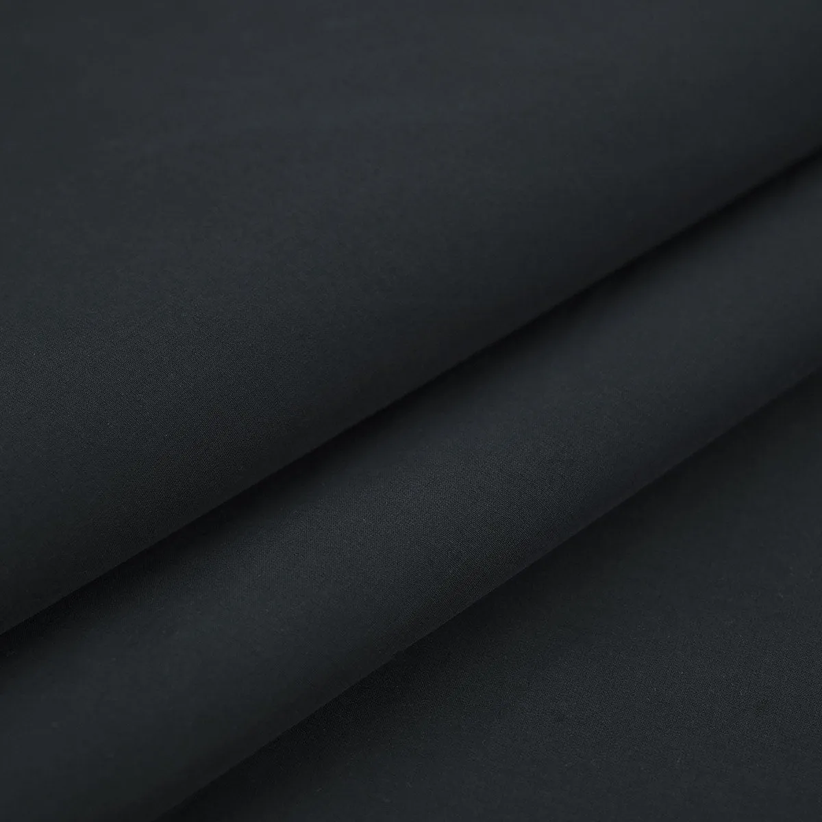 Midnight Blue Poplin Fabric 96300
