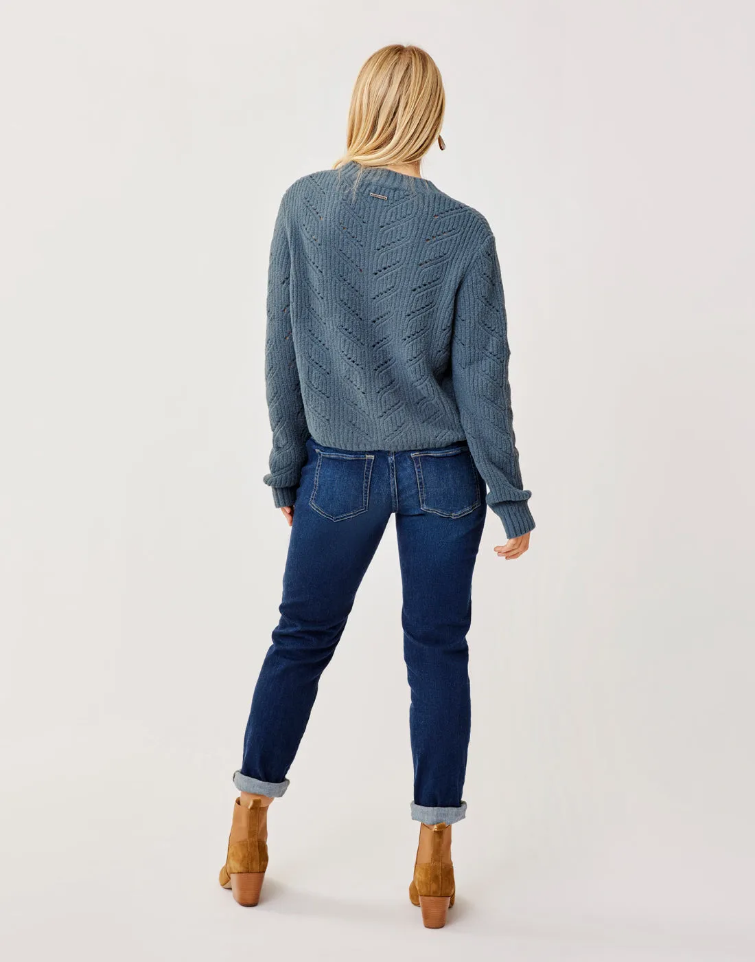 Monroe Sweater: Slate