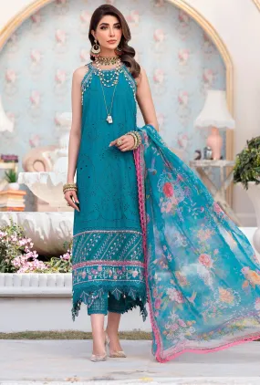 Noor by Saadia Asad Luxury Chikankari Lawn Collection – D10-A