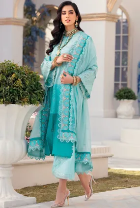 Noor by Saadia Asad Luxury Chikankari Lawn Collection – D7-B