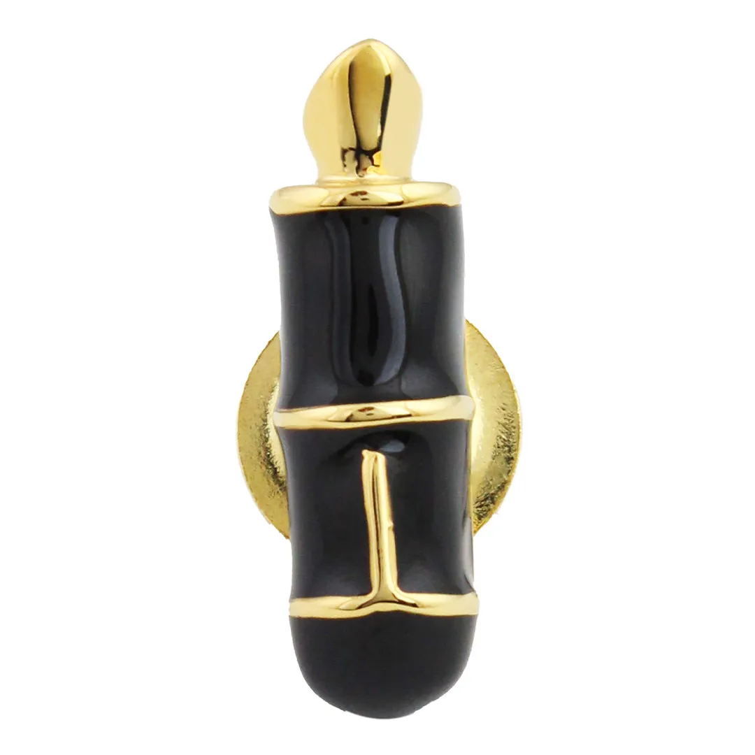 Peluche Writer's Obsession Gold Lapel Pin