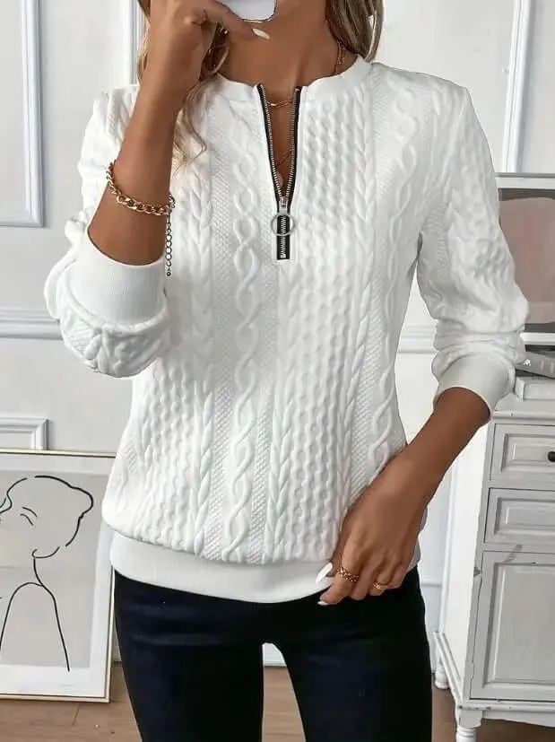 Sweat-shirt transfrontalier
