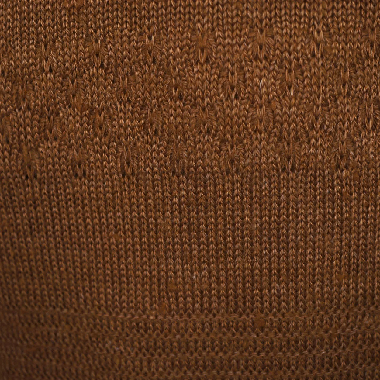 Vintage Courreges Paris Brown Knit Sweater1970s Pullover V Neck Ladies Size M